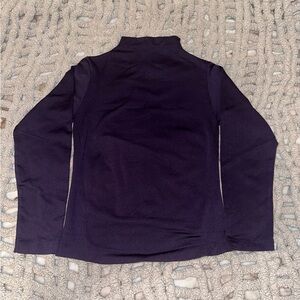 Dark Purple Long Sleeve Turtleneck Top One Size